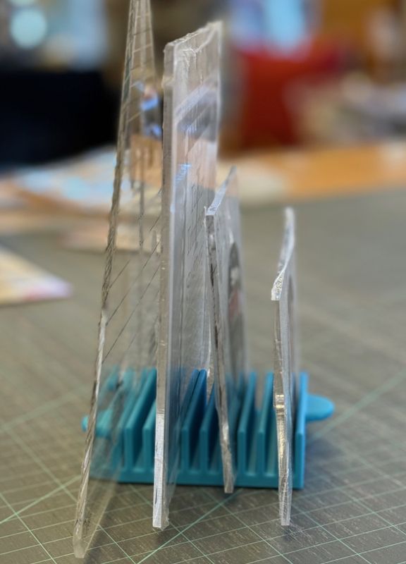 Linjalholder, turkis