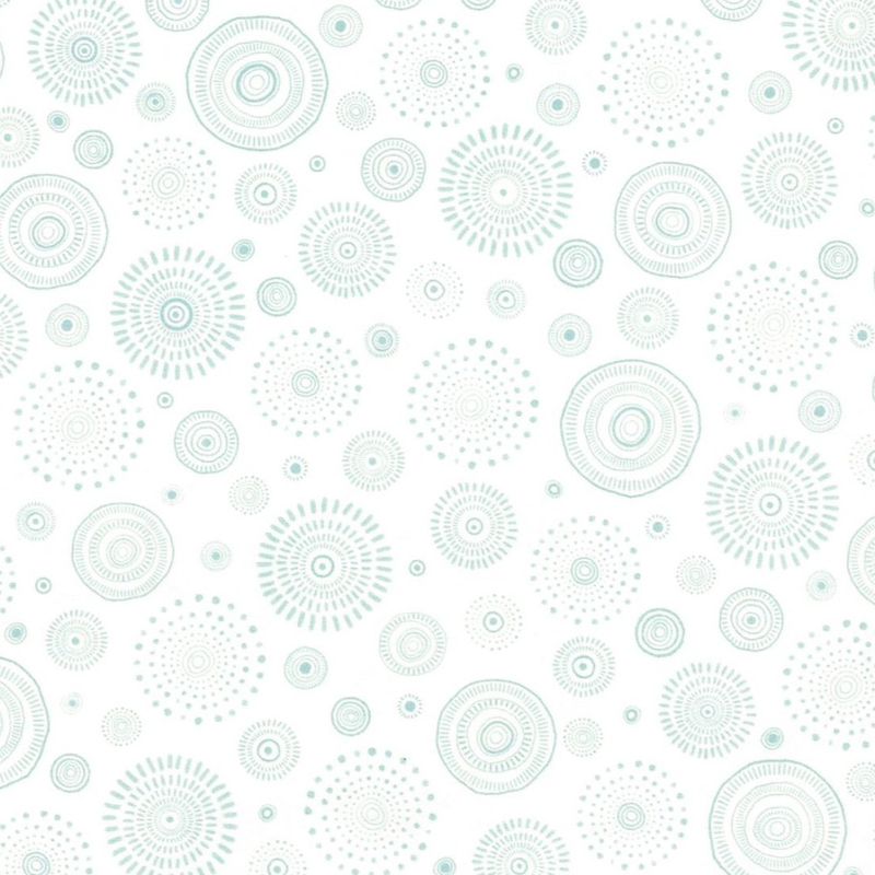 Lyst med blått mønster