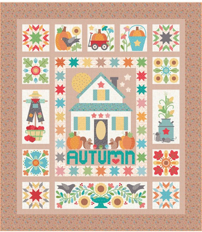 Lori Holt Autumn Love templates