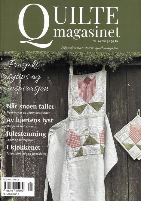 Hovedbilde Quiltemagasinet nr. 6/ 2025