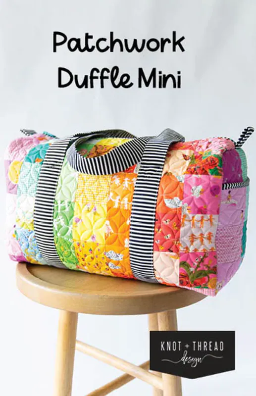 Patchwork duffle mini