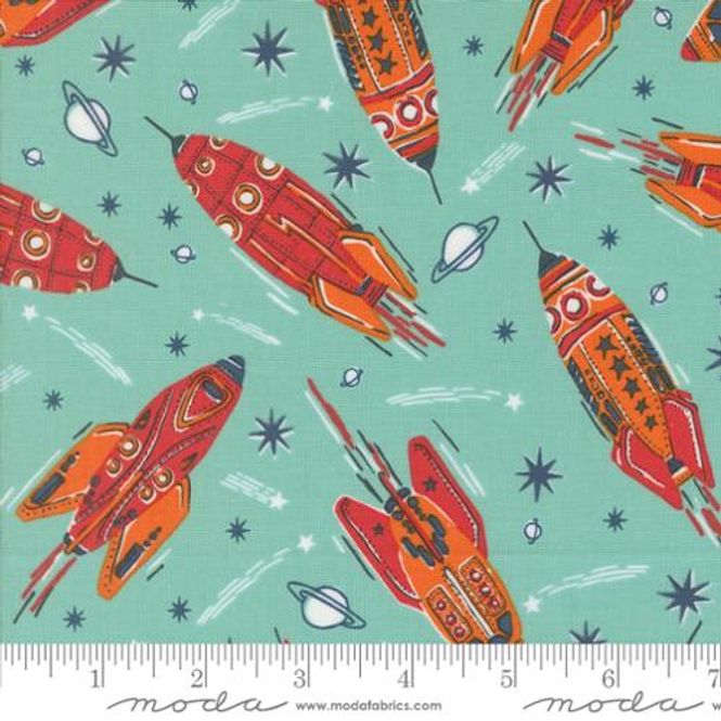 Hovedbilde 321 Blast off Romskip på turkis