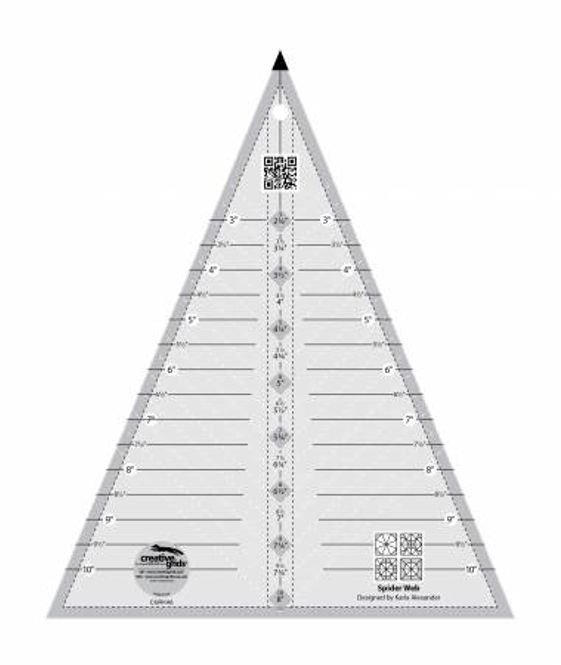 Hovedbilde Creative Grids non-slip Spider Web linjal