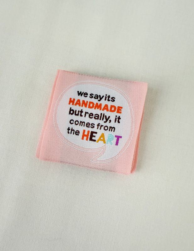 Merkelapper, we say it's handmade