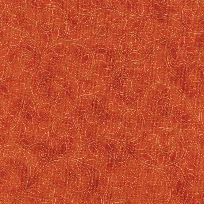 Hovedbilde Oransje med gullsnirkler