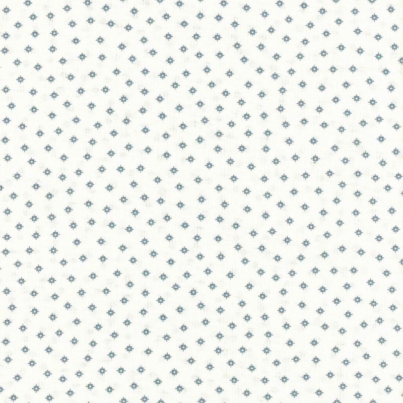 Tiny delight, creme med blått mønster